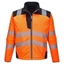 Picture of T402 - PW3 Hi-Vis Softshell Jacket Orange/Black - Medium