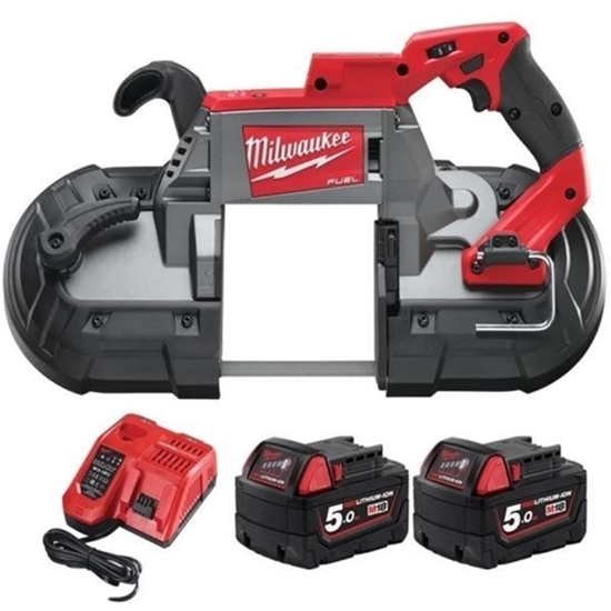 Picture of Milwaukee M18CBS125-502C M18 FUEL Deep Cut Band Saw (2x5Ah)