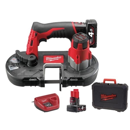 Picture of Milwaukee M12BS-402C 12v Sub Compact Bandsaw (2x4Ah)