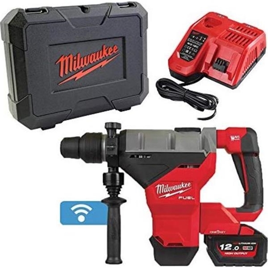 Picture of Milwaukee M18FHM-121C M18 ONE-KEY SDS MAX Hammer Drill (1x12Ah)