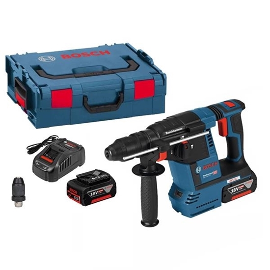 Bosch GBH 18V 26 F 18V Brushless 3 Mode SDS Plus Drill 2x5Ah