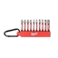 Picture of Milwaukee MIL4932480941 SHOCKWAVE Impact Rated 10 Piece Carabiner Bit Set