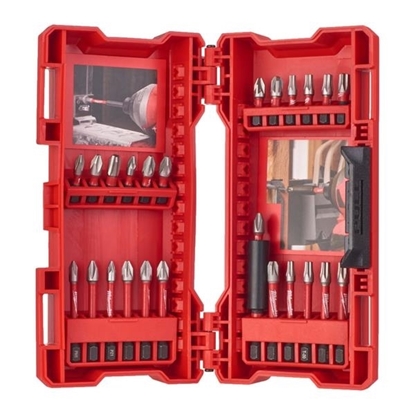 Picture of Milwaukee MIL4932472061 Shockwave 25 Piece Impact Duty Bit Set