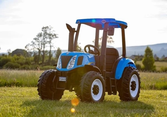 Picture of Holland 24V Electric Tractor – Ride-On with MP3, Parental Control & Fun Features