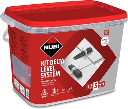 Picture of Rubi 03957  KIT DELTA LEVEL SYSTEM 1.5mm (3-12mm)