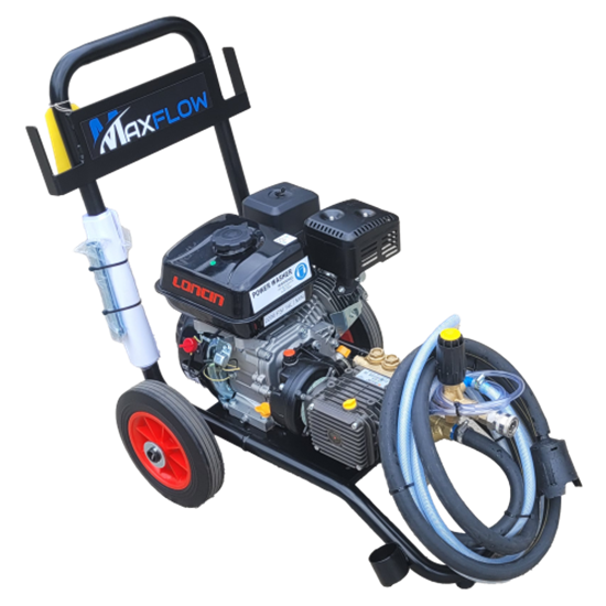 Picture of Maxflow Loncin G200 6.5 HP Gearbox Powerwasher Upright Frame