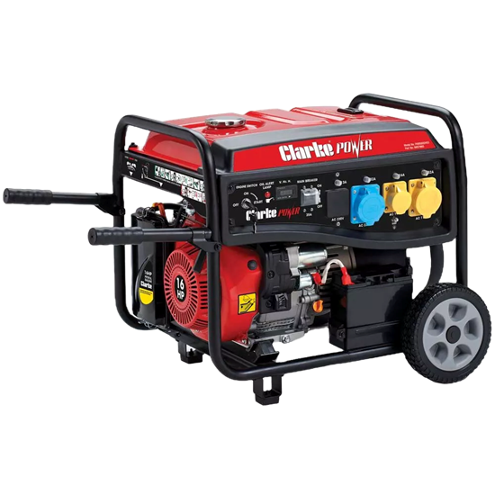 Clarke PG9500ADVES 8.5kW Dual Voltage (230V/110V) Petrol Generator