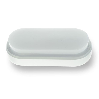 Picture of SGD LED CCT Oval Multi Watt (9w, 12w, 18w) Bulkhead WHITE , IP65, CCT (3000K, 4000K, 6500K) - copy